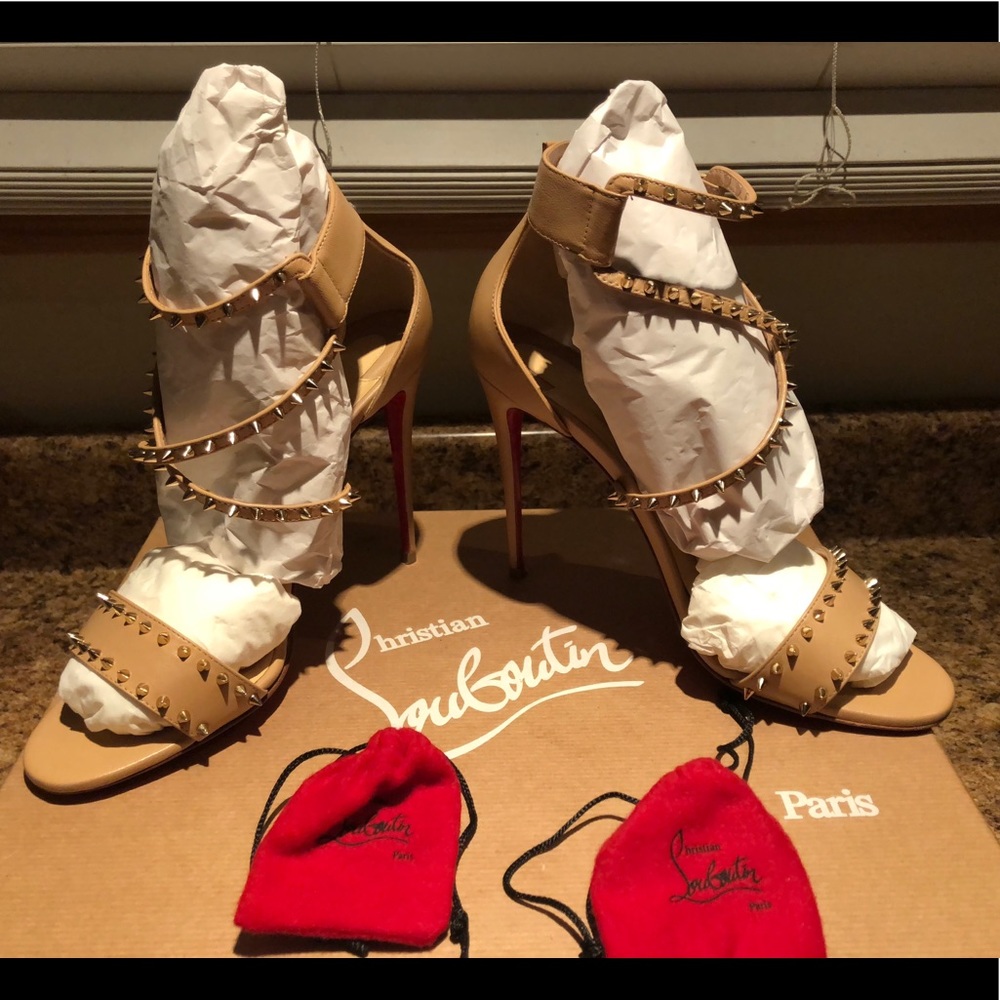 Christian Louboutin / Choca Spikes 100 Kid